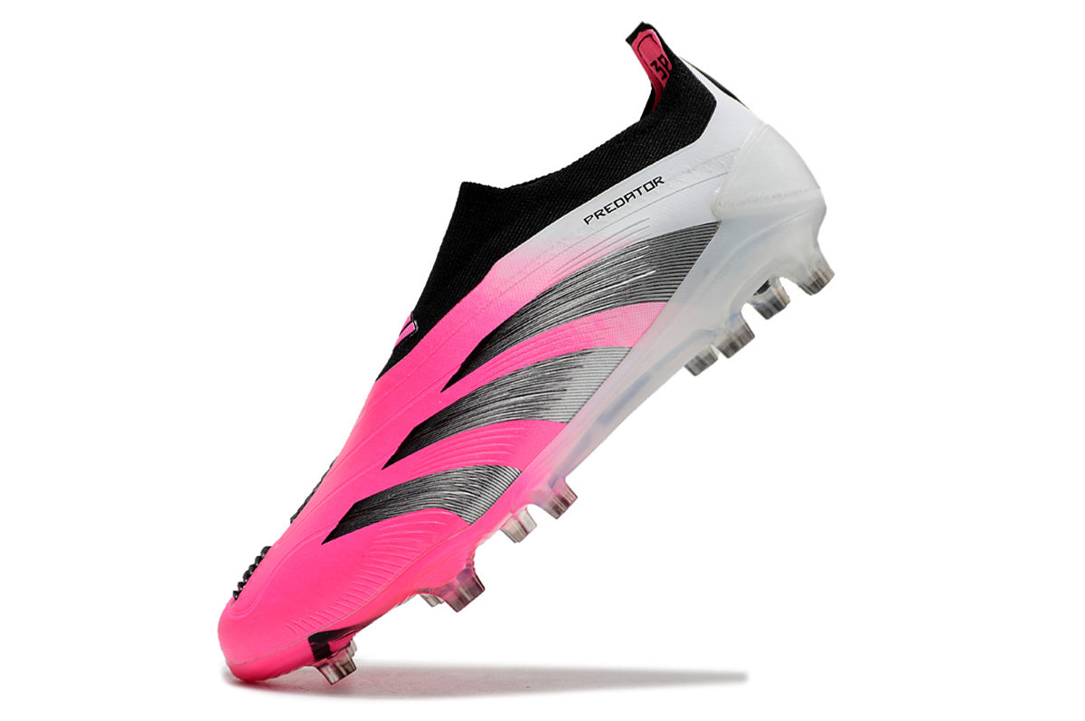 Adidas Predator Accuracy | Pink | White | Black | Laceless