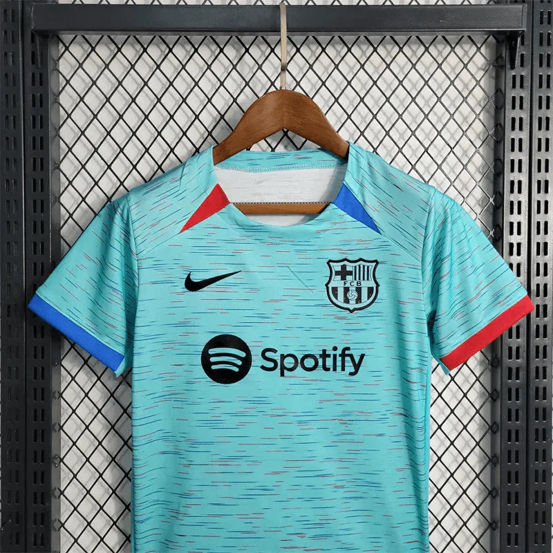 23/24 Barcelona Away Kids Size