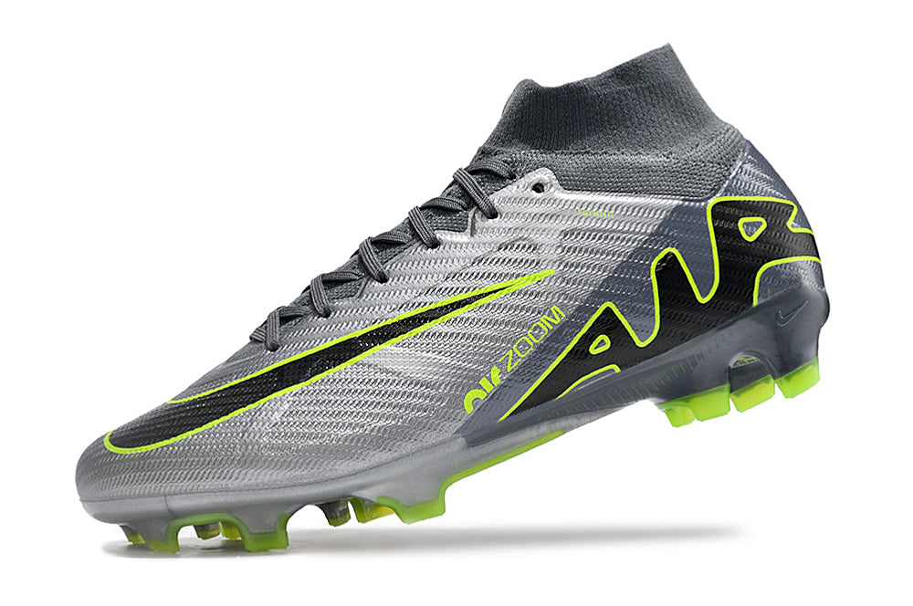 Nike Mercurial Superfly - Fossil Gray | Jet Black | Chartreuse Green