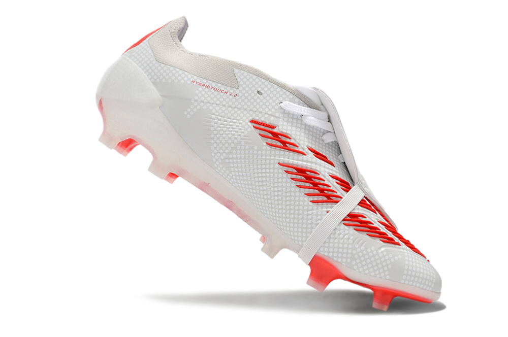 Adidas Predator Accuracy+ Shoes - White | Red