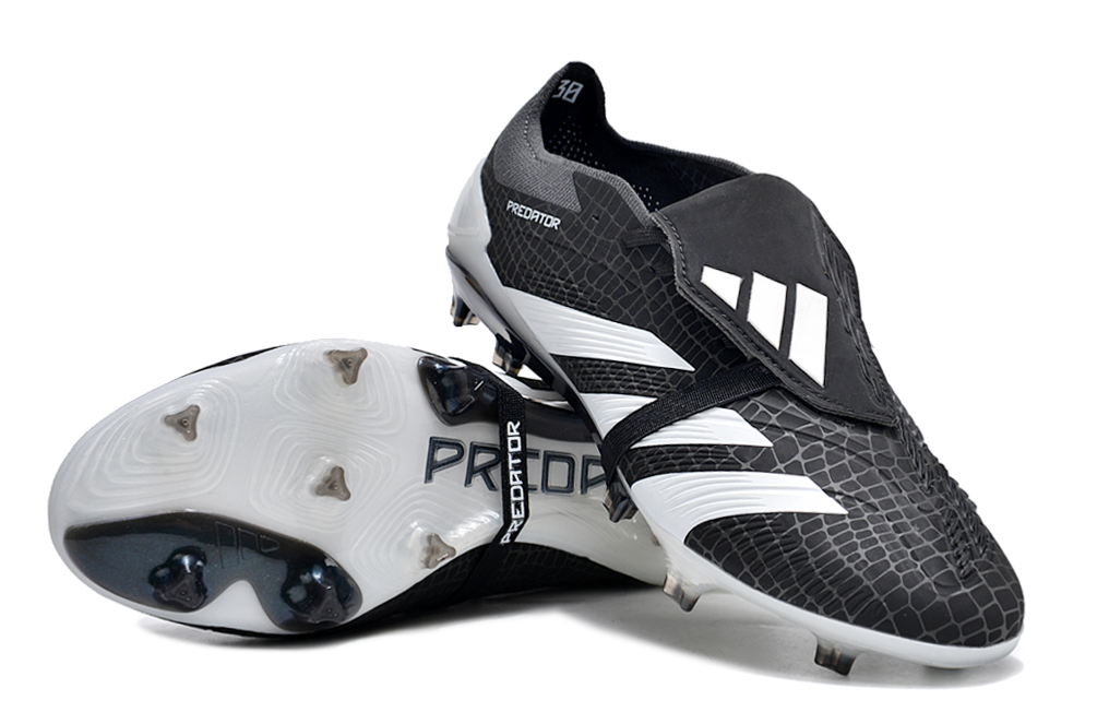 Adidas Predator Accuracy+ Shoes - Obsidian Black | White