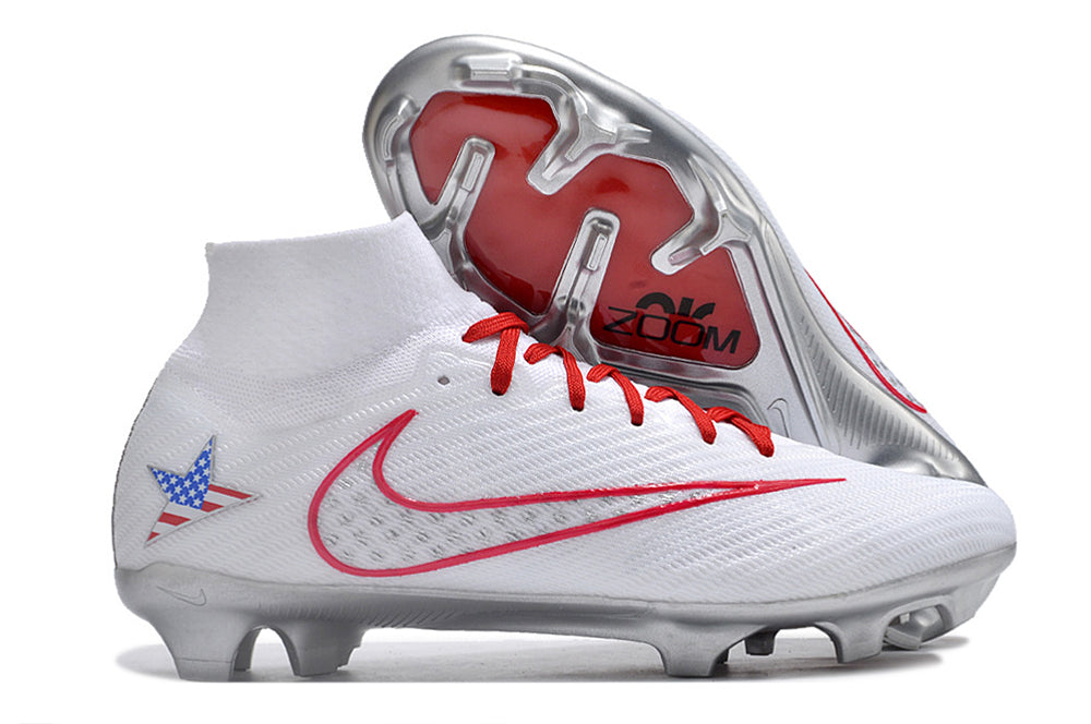 Nike Mercurial Superfly - White | Ruby Red