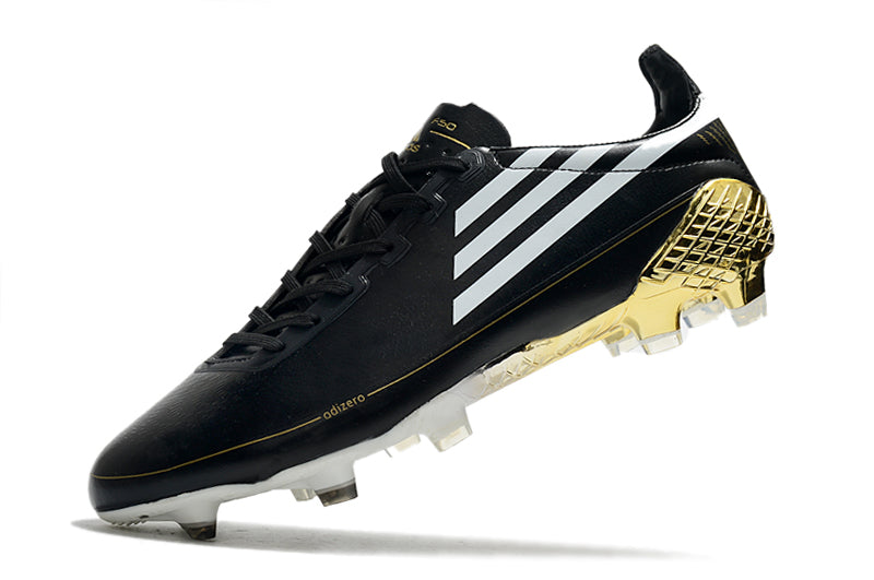 Adidas X Crazyfast Lace - Jade Black | White | 24K Gold Yellow