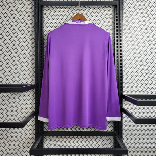 Real Madrid 2016-2017 Retro Away Kit Long Sleeve
