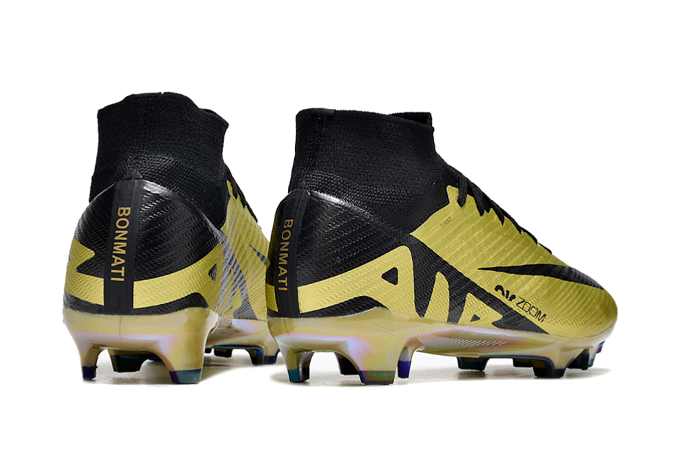 Nike Mercurial Superfly - 24k Gold Yellow | Midnight Black