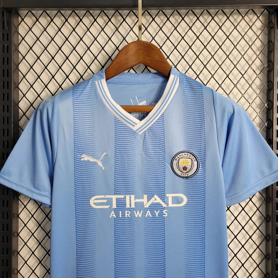 23/24 Manchester City Home Kids Size