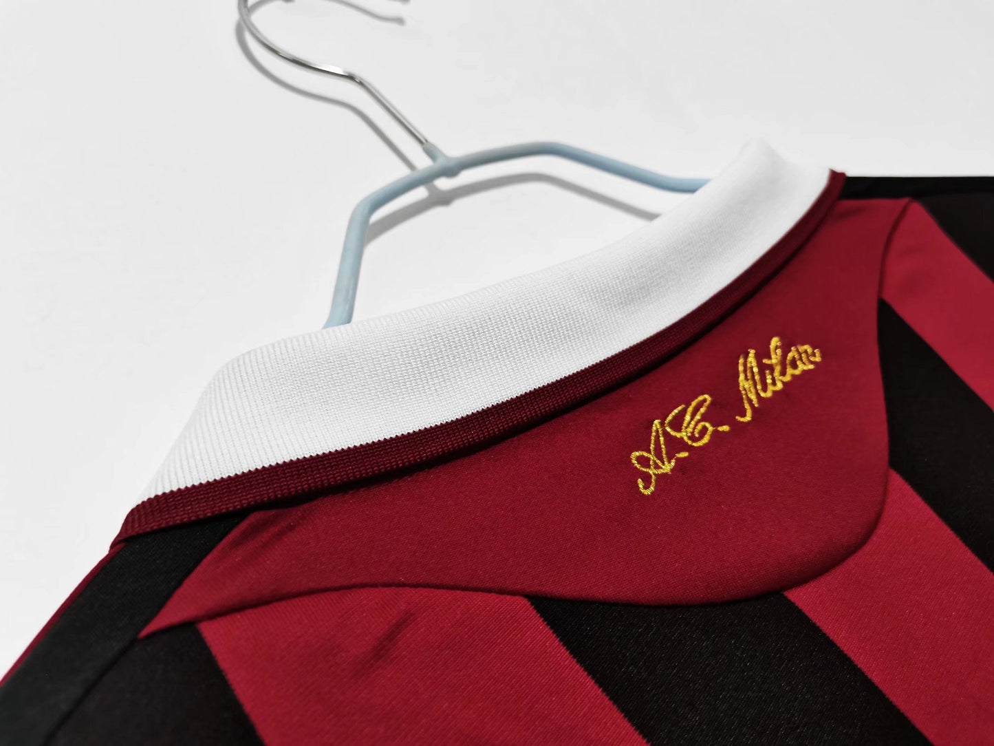 AC Milan 2008-2009 Retro Long Sleeve Home Kit