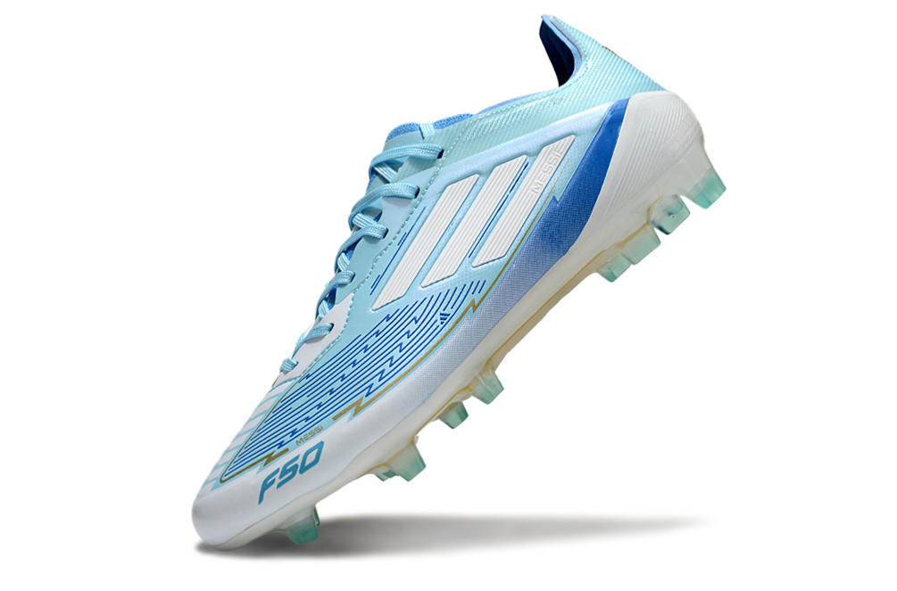 Adidas F50 | Messi Edition | Aqua | Light Blue | White