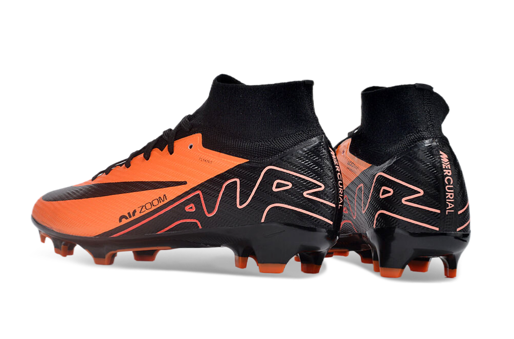 Nike Mercurial Superfly - Tiger Orange | Midnight Black