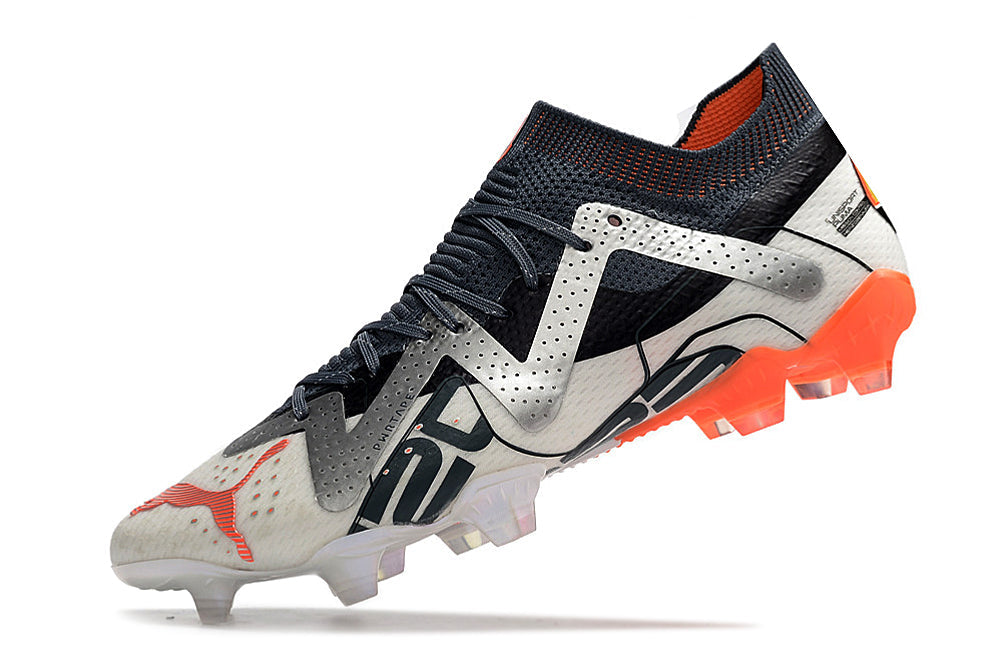 Puma Future Ultimate - Silver Gray | Midnight Gray | Lava Orange