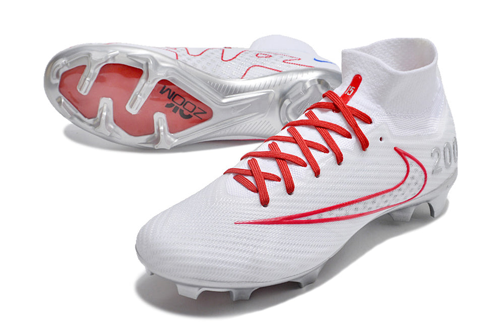 Nike Mercurial Superfly - White | Ruby Red