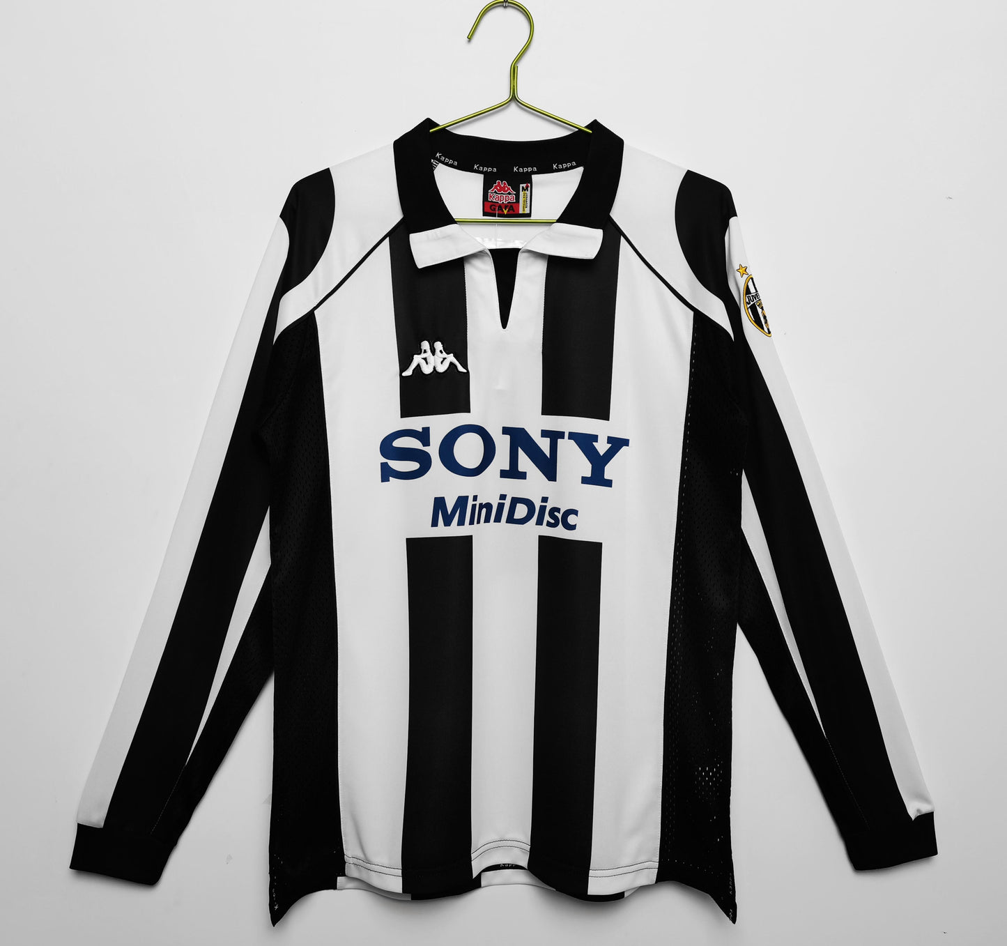 Juventus 1997-1998 Retro Long Sleeve Home Jersey