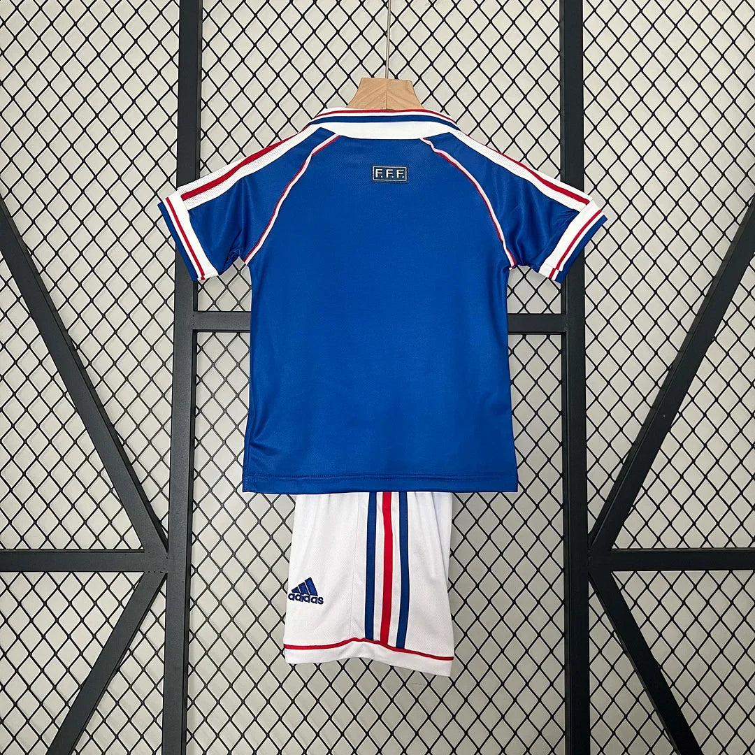 1998 Retro France Home Kids Size