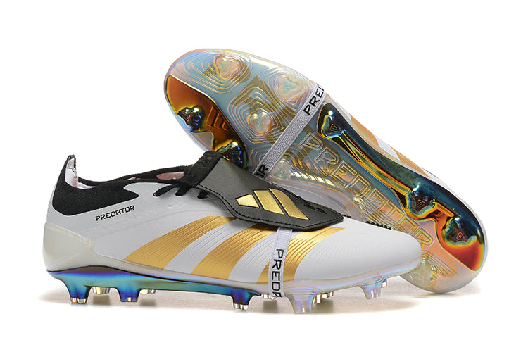 Adidas Predator Elite Shoes - White | Black | Gold