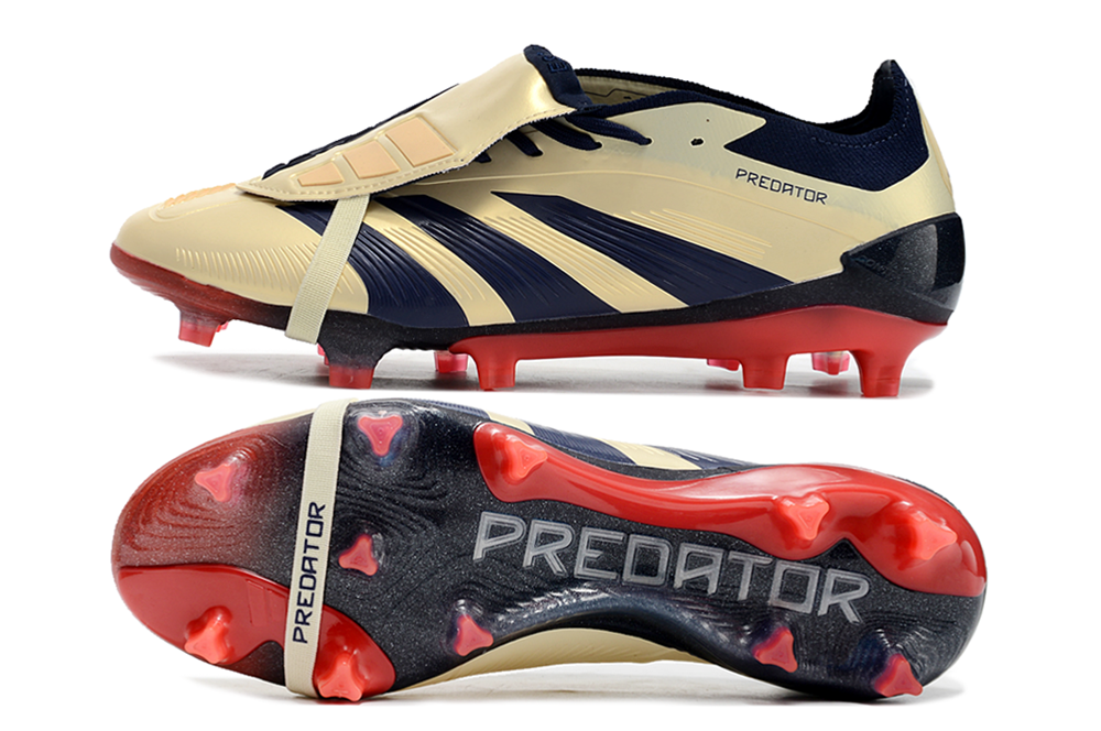 Adidas Predator Elite Shoes - Beige | Blue | Red