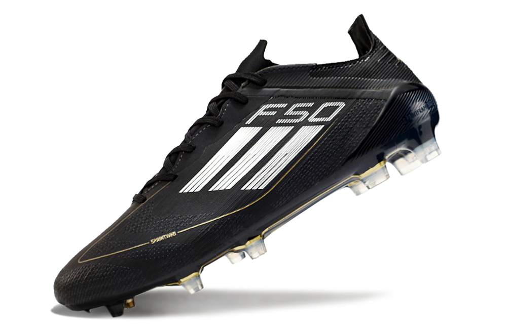 Adidas F50 - Black White Gold