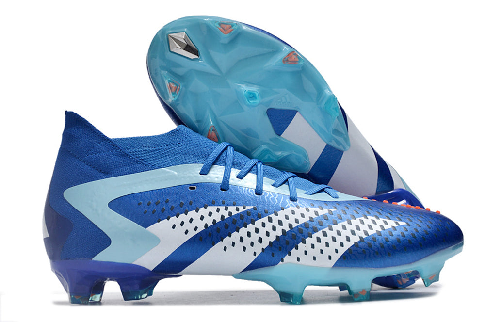 Adidas Predator Accuracy+ Shoes - Azure Blue | Arctic Green | White