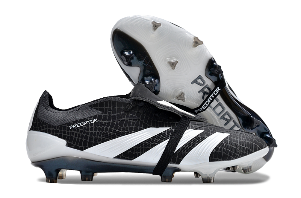 Adidas Predator Accuracy+ Shoes - Obsidian Black | White