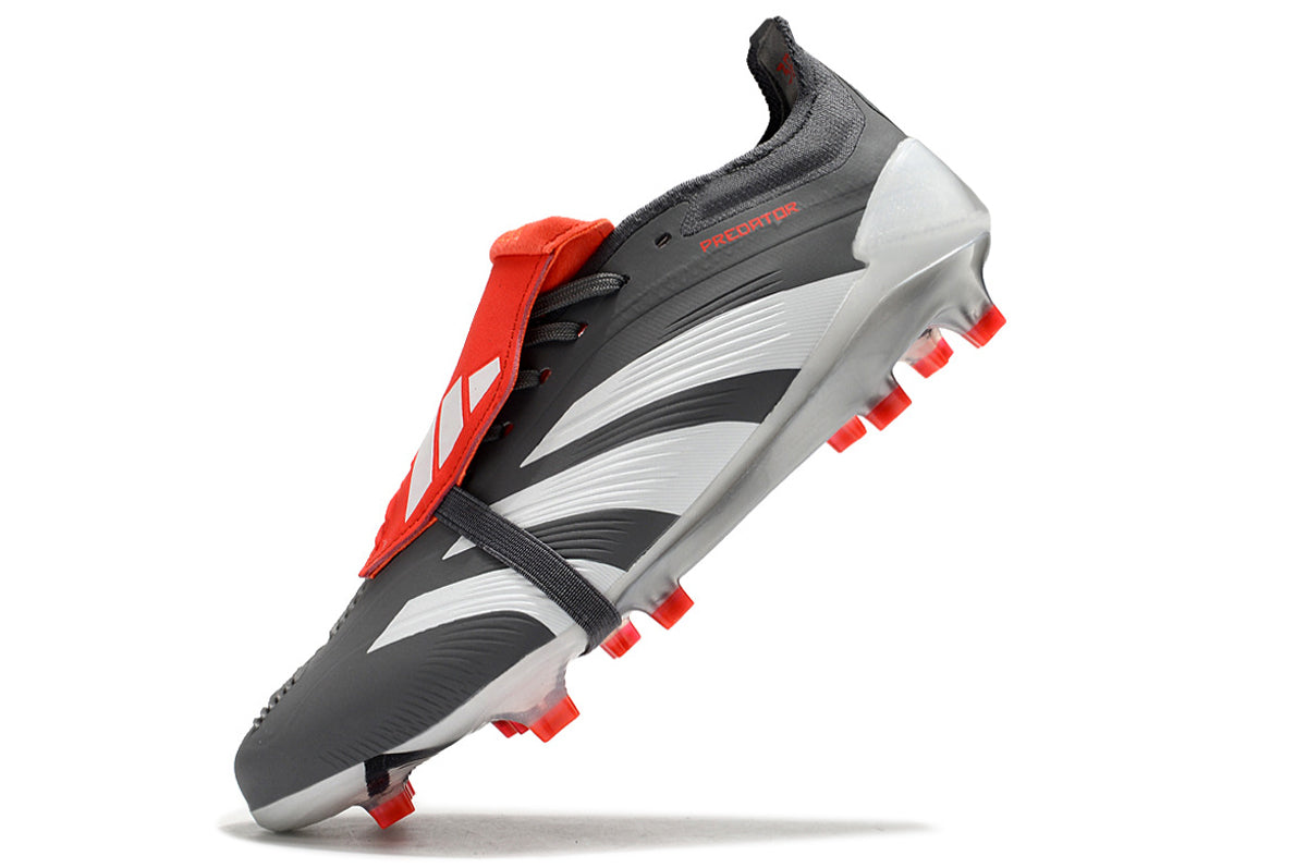 Adidas Predator Elite Shoes - Gray | Red | White