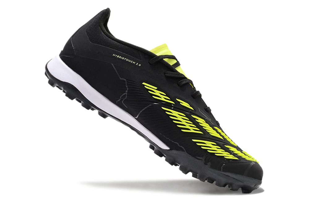 Adidas Predator 24 Elite Indoor Shoes - Spider Black | Chartreuse Green | White