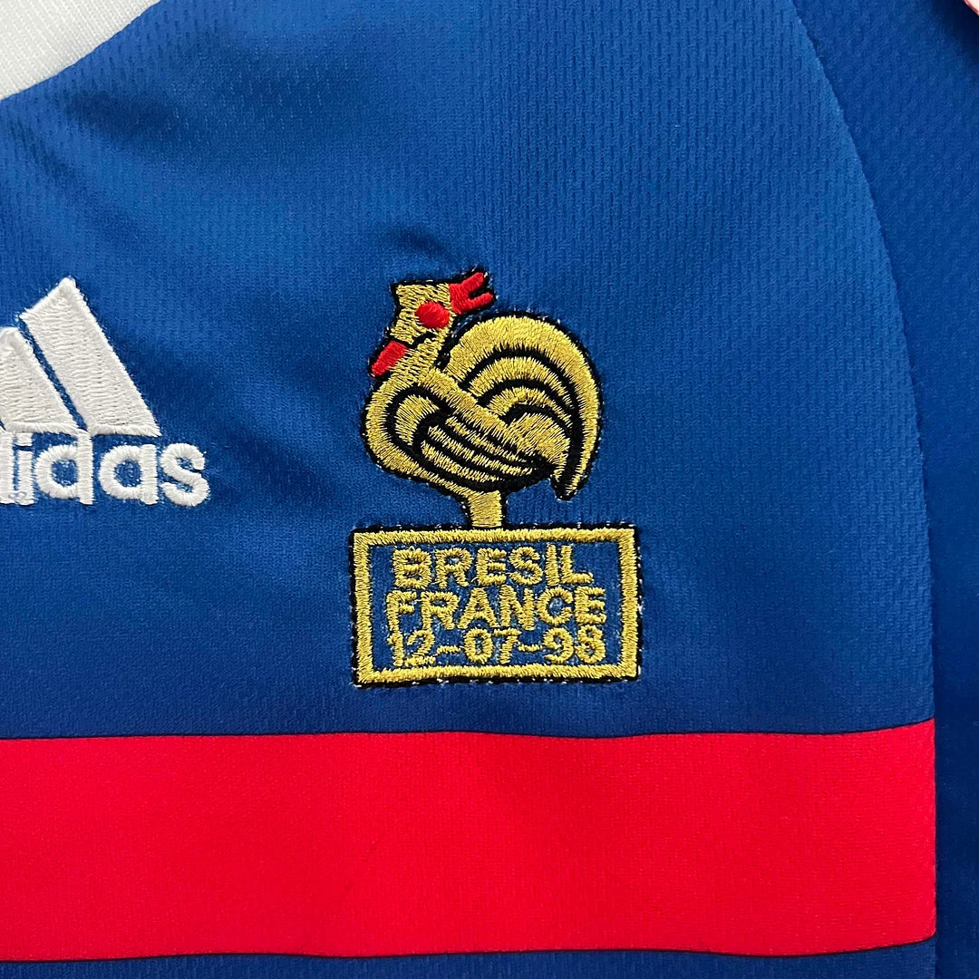1998 Retro France Home Kids Size