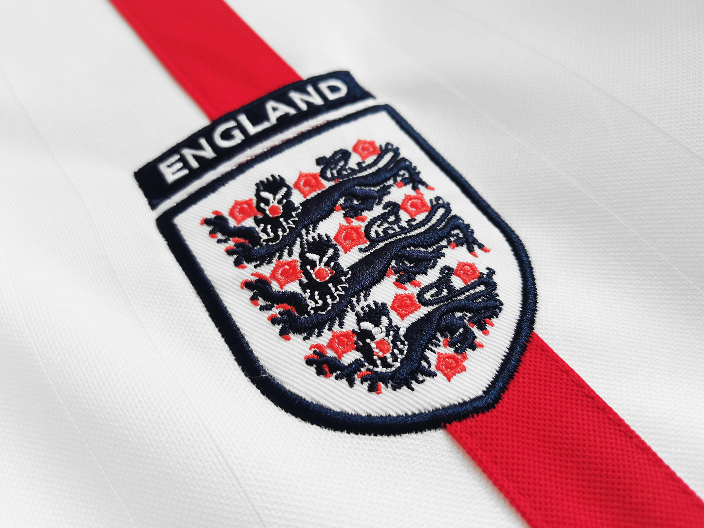 England 2006-2007 Retro Long Sleeve Home Kit