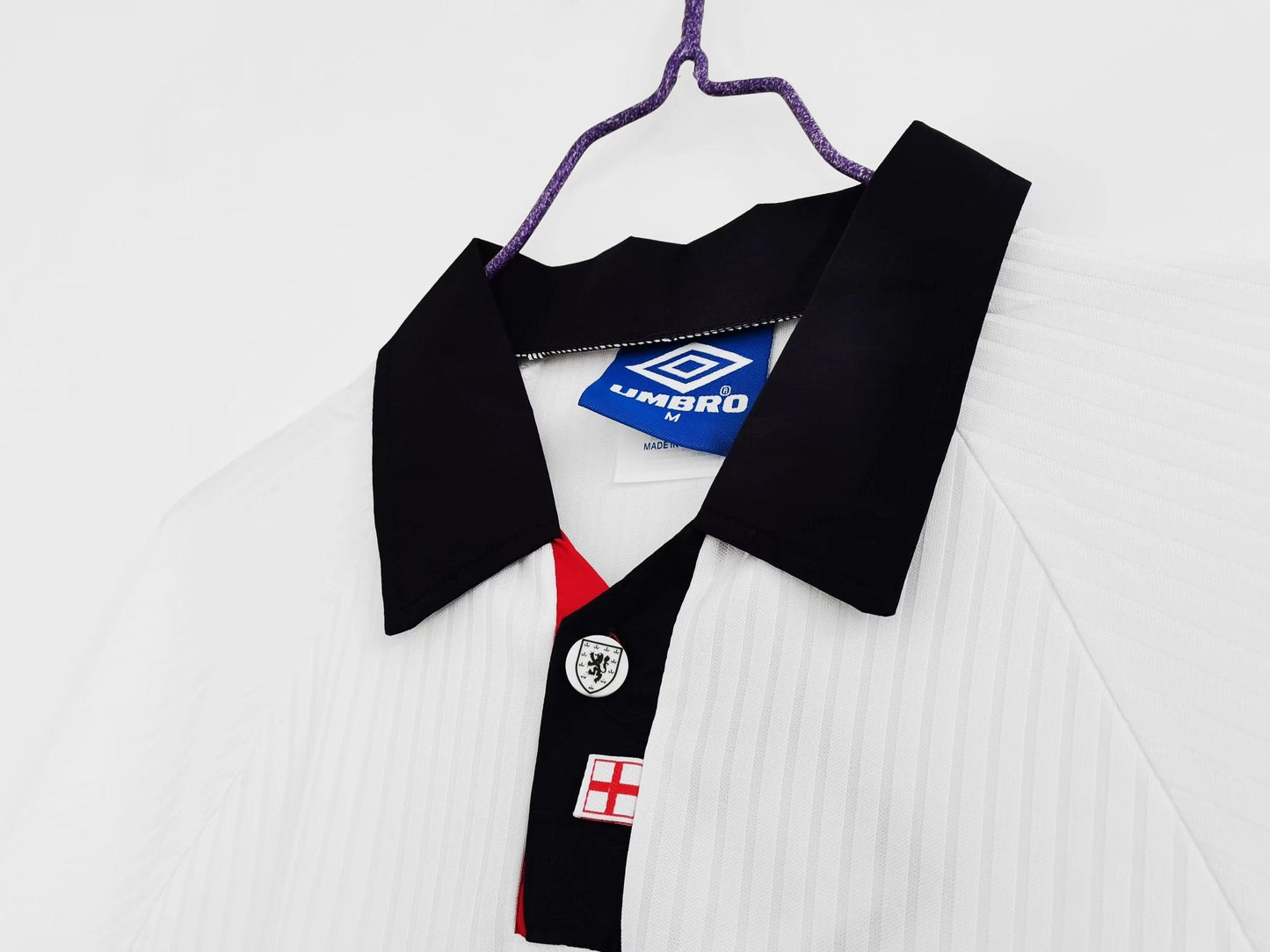 England 1988-1989 Retro Long Sleeve Home Kit
