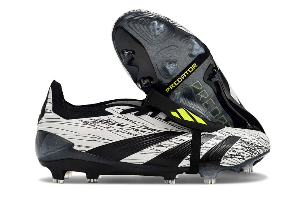 Adidas Predator Elite Shoes - Gray | Green | Black