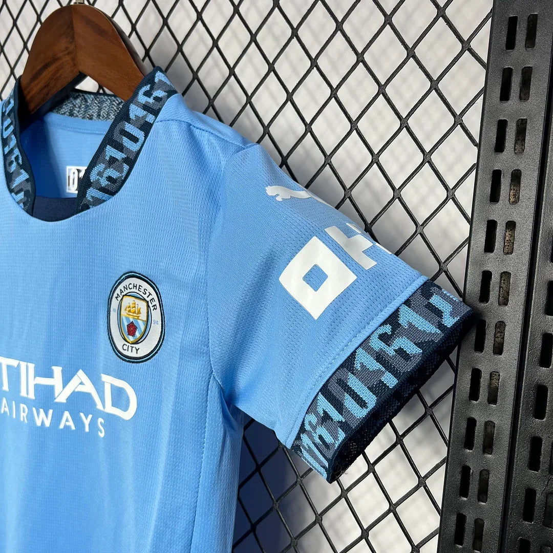 24/25 Manchester City Home Kit Kids Size