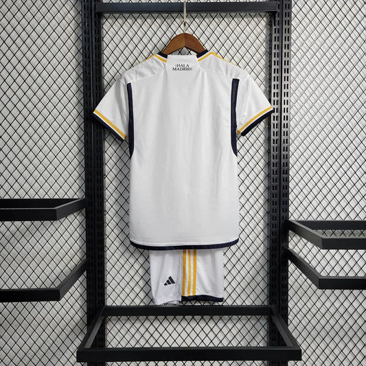 23/24 Real Madrid Home Kit Kids Size