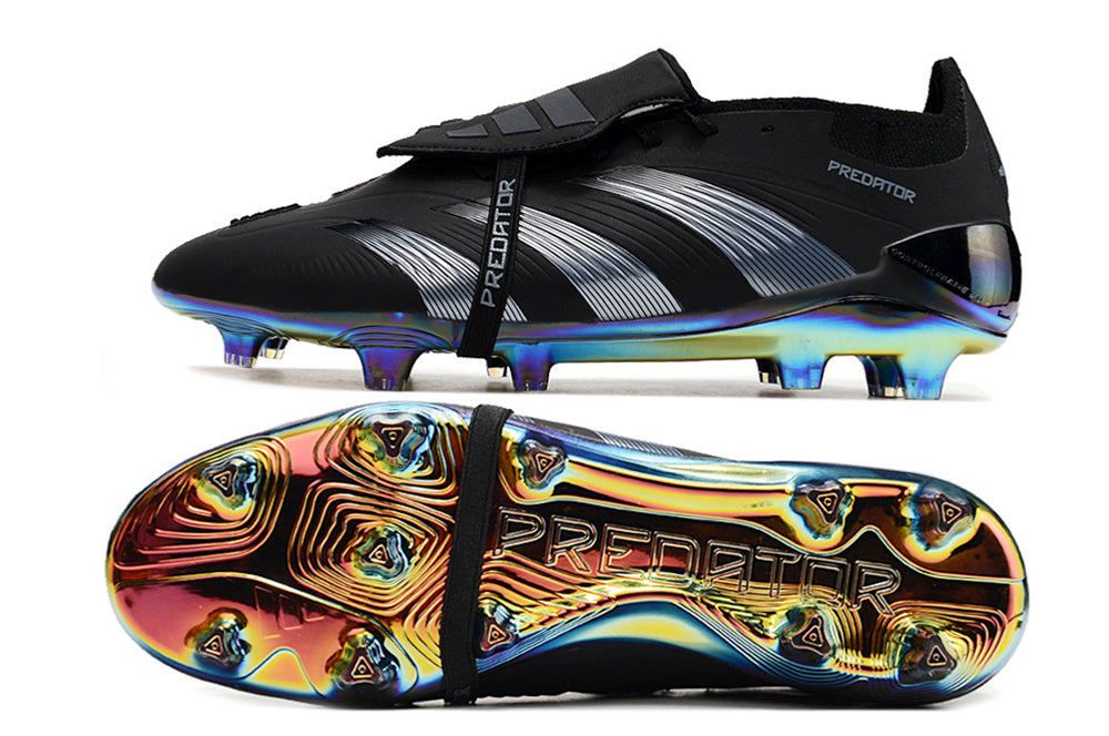 Adidas Predator Accuracy+ Shoes - Midnight Black | Charcoal Gray