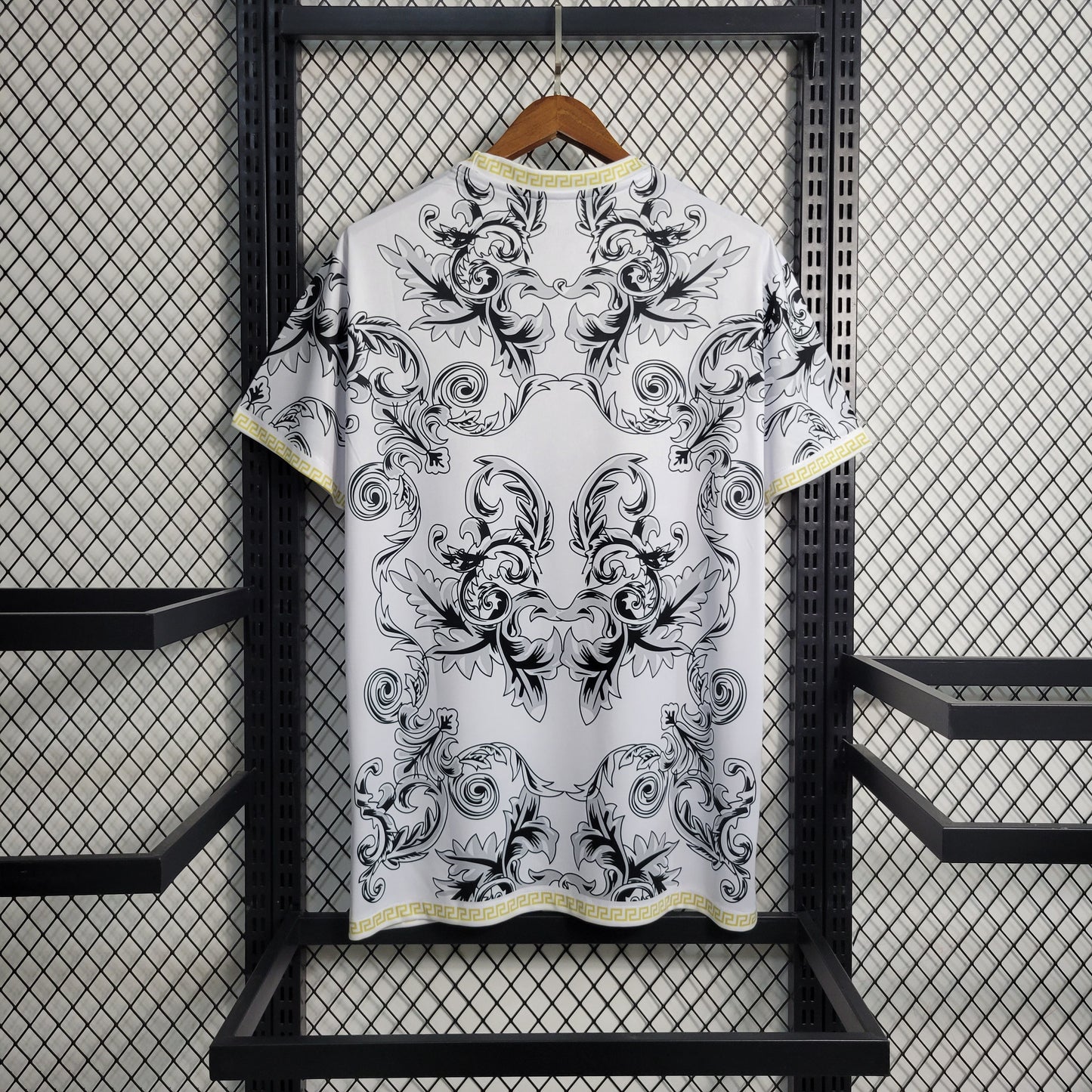 Italy "Versace" Special White Jersey