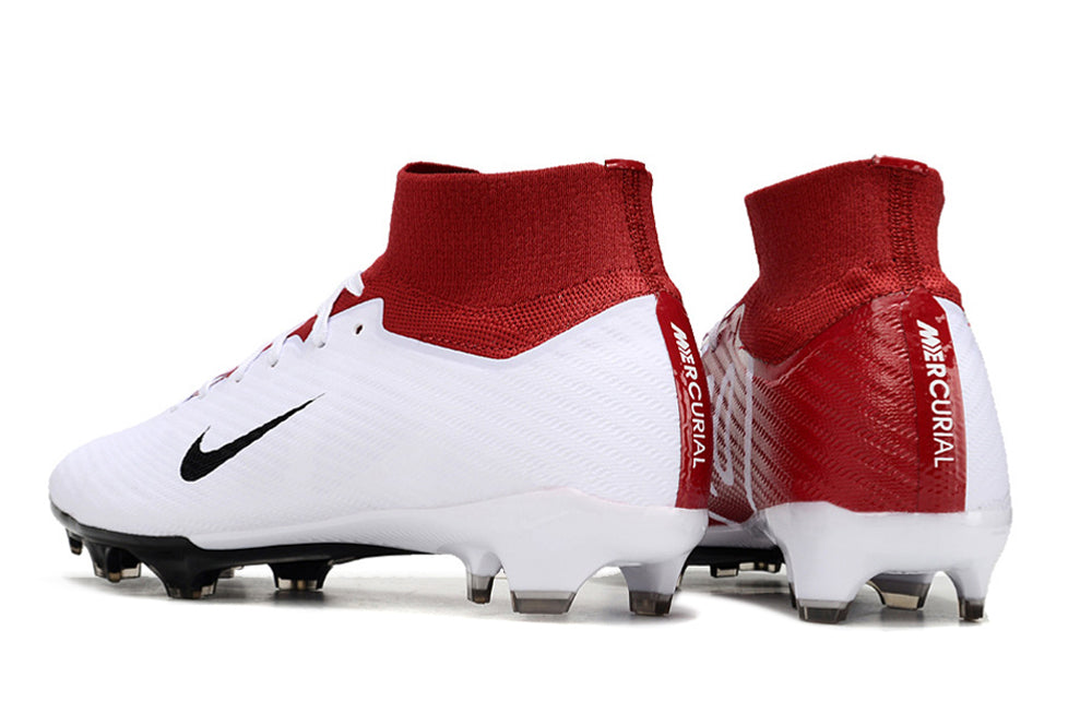 Nike Mercurial Superfly - White | Sangria Red
