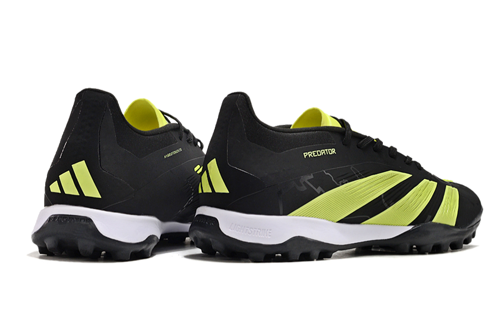 Adidas Predator 24 Elite Indoor Shoes - Spider Black | Chartreuse Green | White