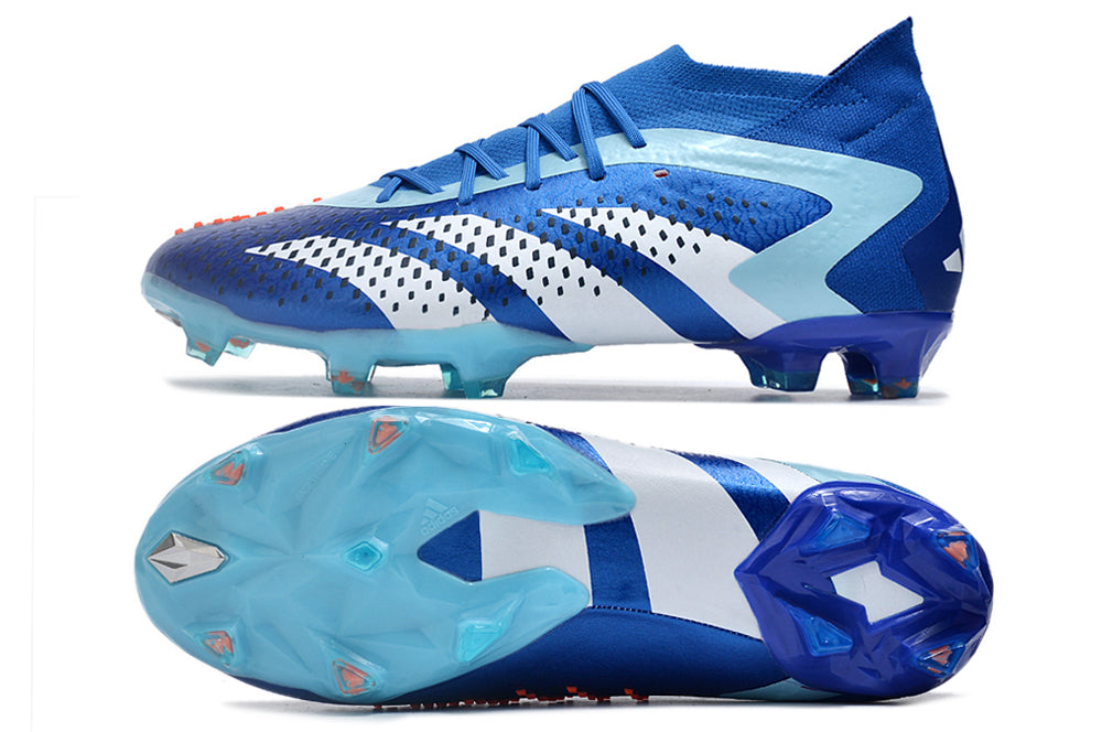 Adidas Predator Accuracy+ Shoes - Azure Blue | Arctic Green | White