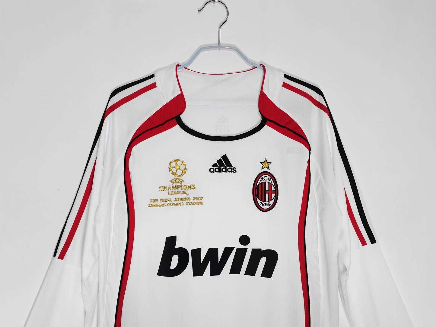 AC Milan 2007-2008 Retro Long Sleeve Away Kit