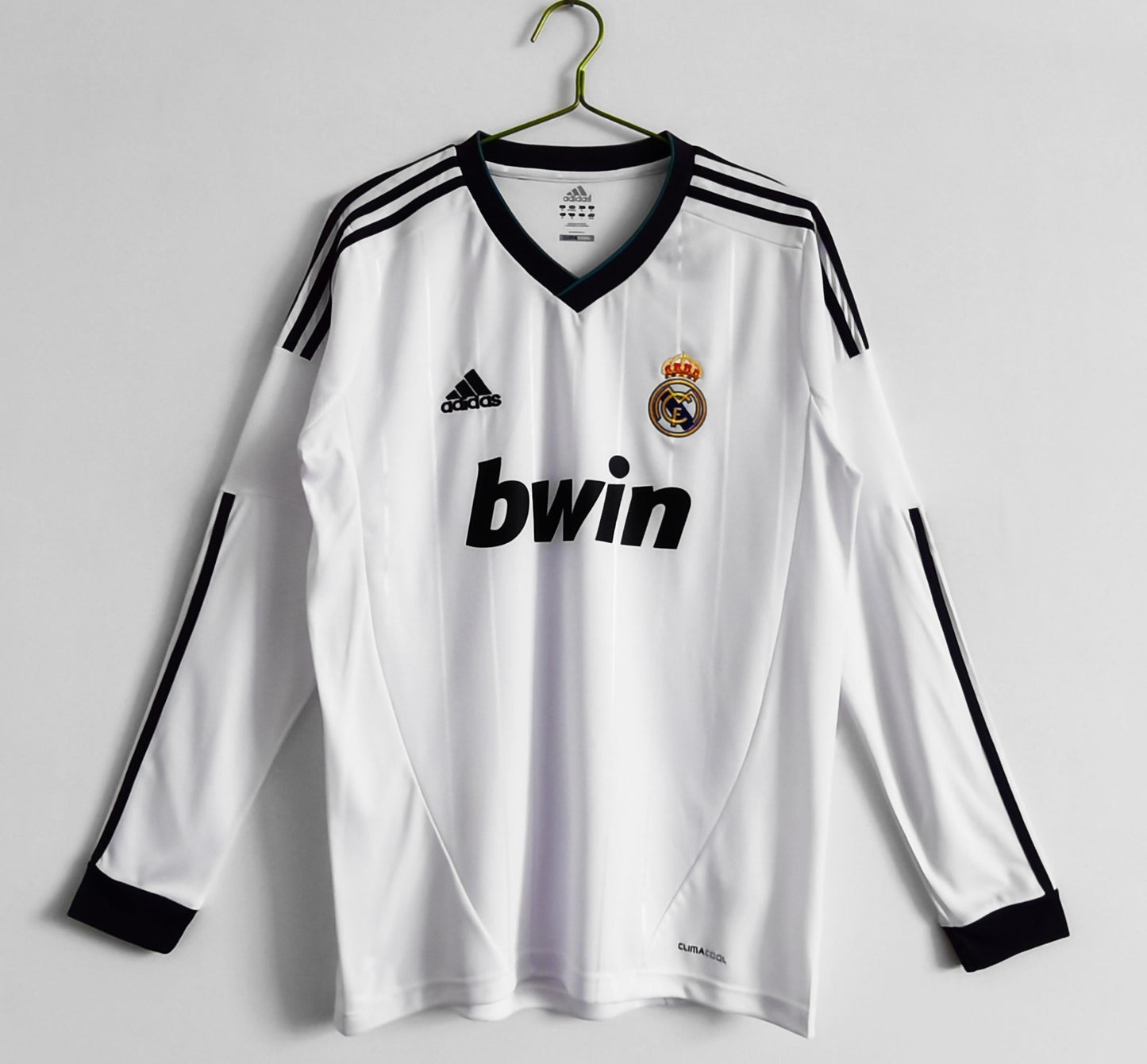 Real Madrid 2012-2013 Retro Long Sleeve Home Kit