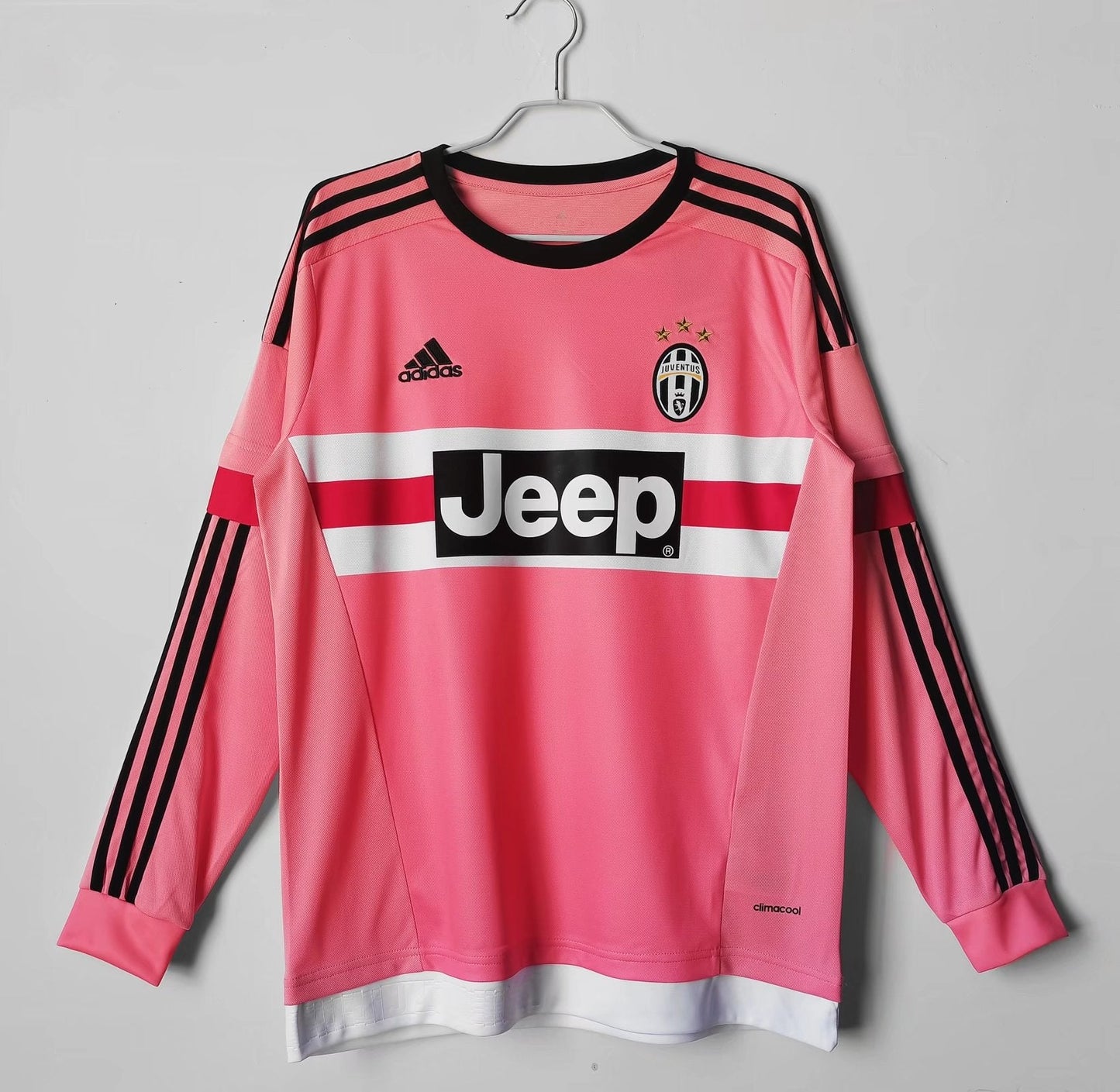 Juventus 2015-2016 Retro Long Sleeve Away Jersey