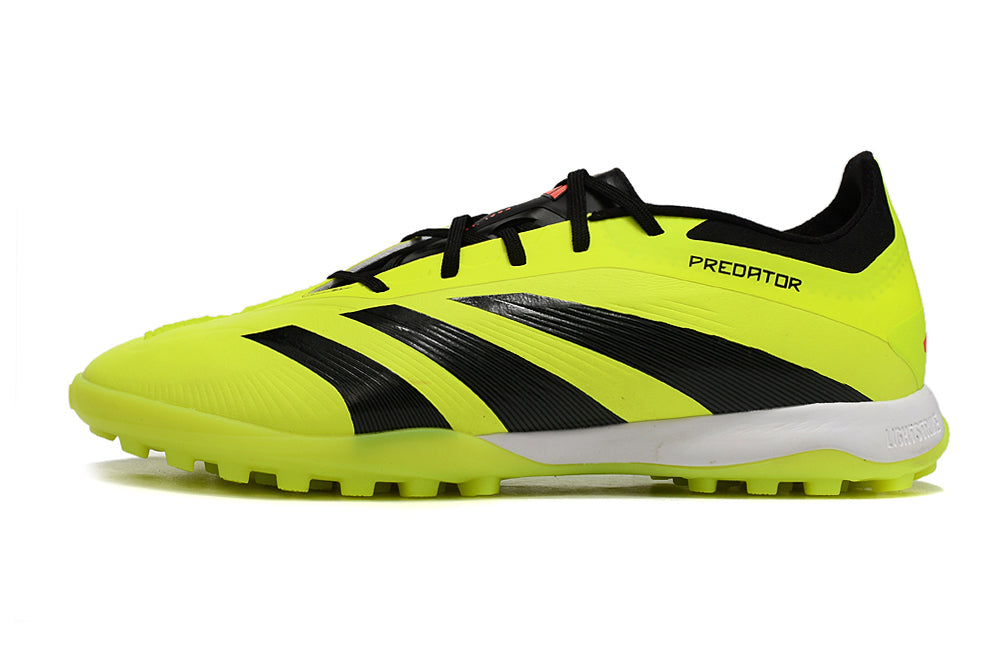 Adidas Predator 24 Elite Indoor Shoes - Chartreuse Green | Jade Black