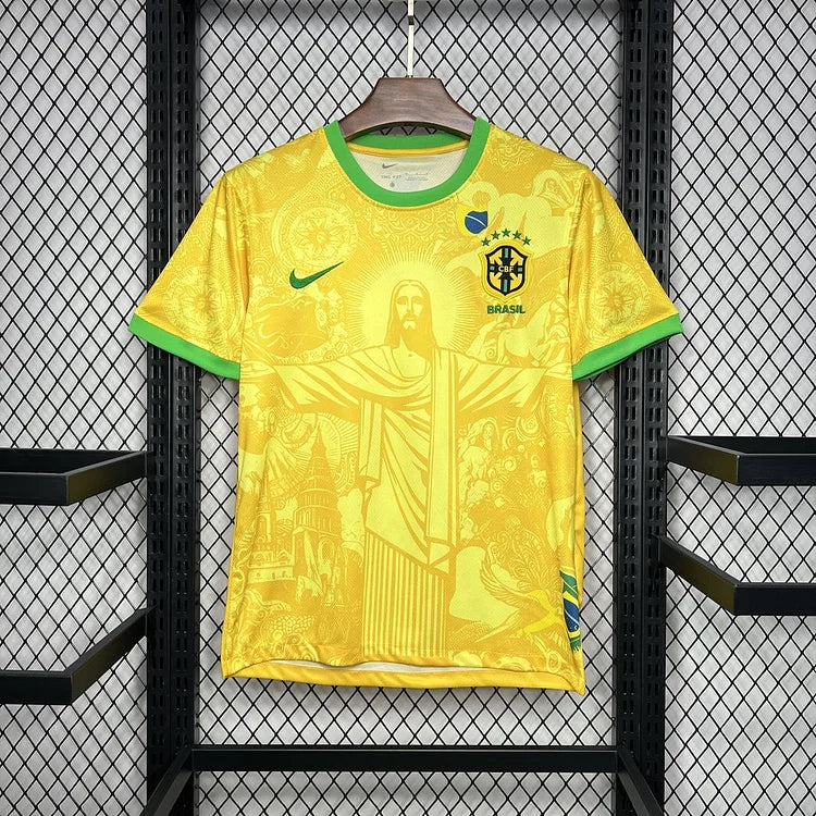 24/25 Brazil x Jesus Christ Limited Edition Jersey