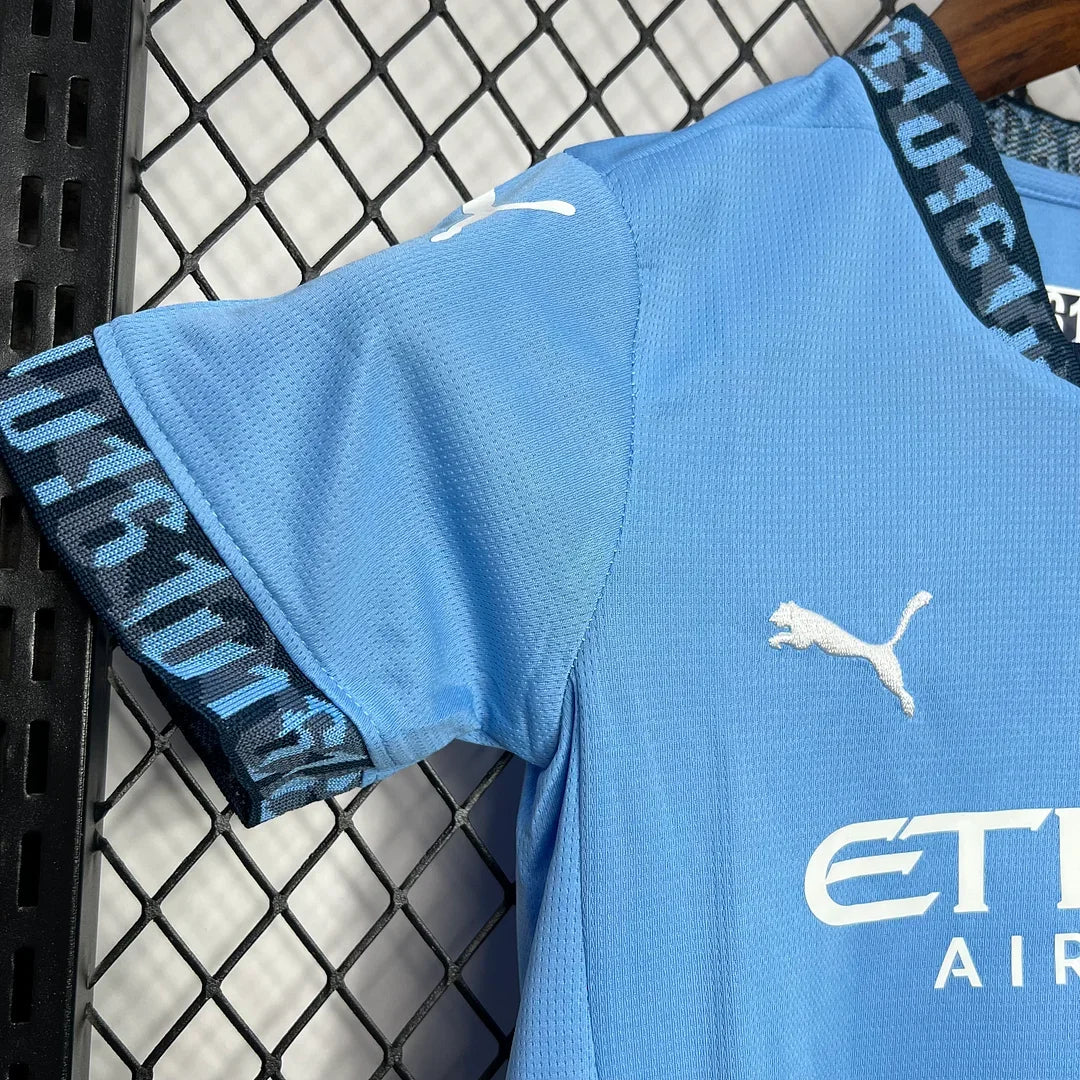 24/25 Manchester City Home Kit Kids Size