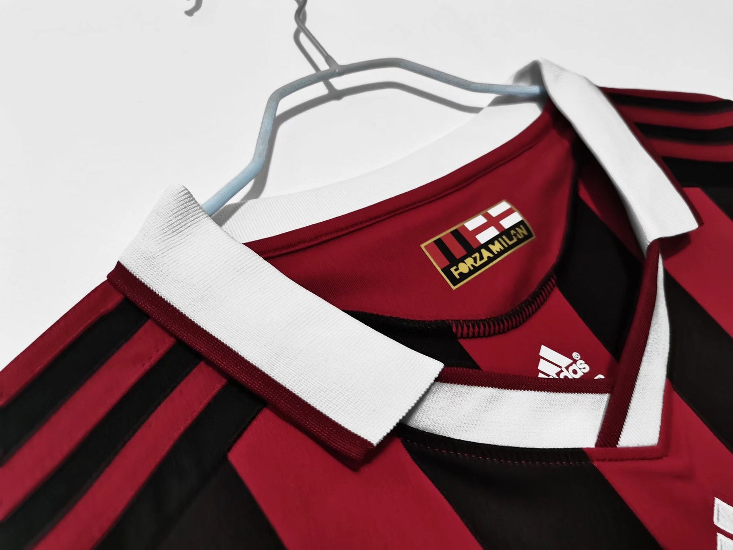 AC Milan 2008-2009 Retro Long Sleeve Home Kit