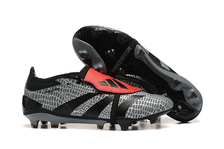 Adidas Predator Accuracy+ Shoes - Gray | Black | Red