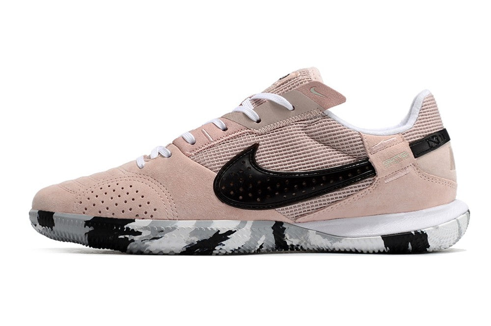 Nike Indoor Soccer Shoes | Streetgato | Pink | Iron Gray