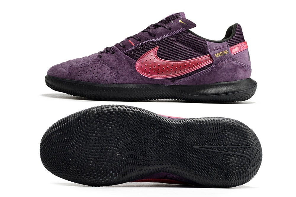 Nike Indoor Soccer Shoes | Streetgato | Purple | Pink Blast