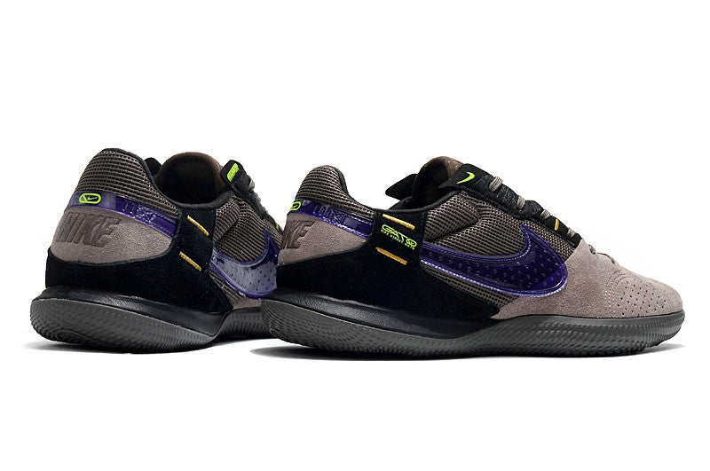 Nike Indoor Soccer Shoes | Streetgato | Ash Brown | Purple