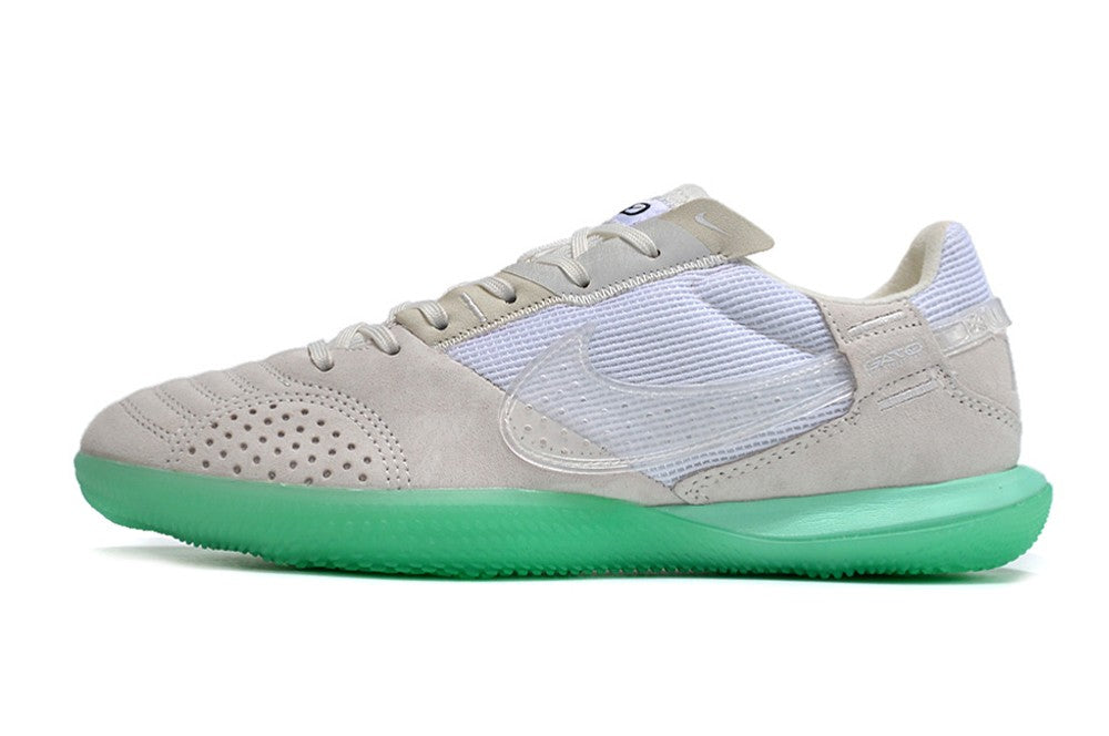 Nike Indoor Soccer Shoes | Streetgato | Gray | Green