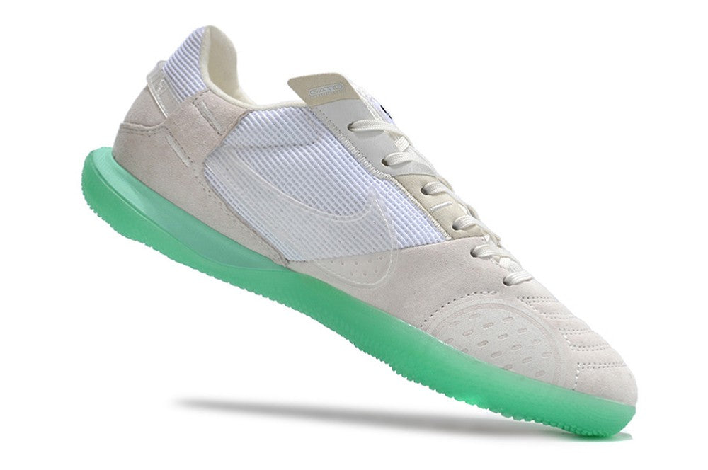 Nike Indoor Soccer Shoes | Streetgato | Gray | Green