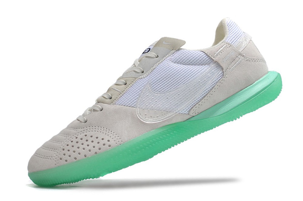 Nike Indoor Soccer Shoes | Streetgato | Gray | Green