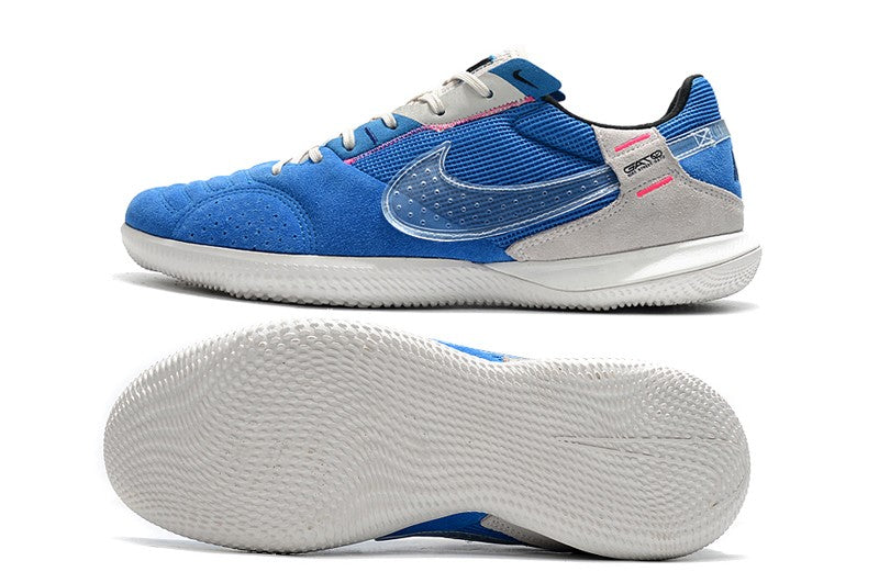 Nike Indoor Soccer Shoes | Streetgato | Laser Blue | White